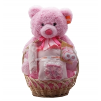 Baby Gift Basket Pink